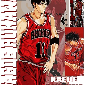 Artwork thumbnail, The Rookie (Kaede Rukawa) by Protagonist Prints