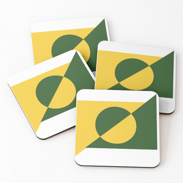 Item preview, Copy of abstract yellow and green colours designed and sold by samshopindia.