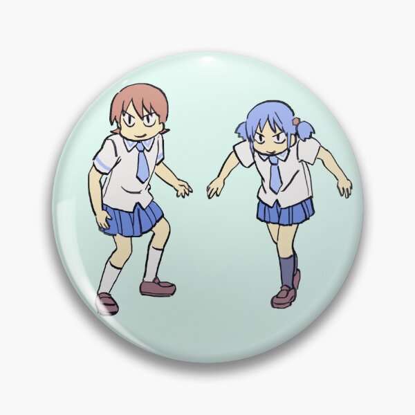 Item preview, I draw that scene of tough looking yuuko and mio / funny nichijou meme designed and sold by RansRoom.