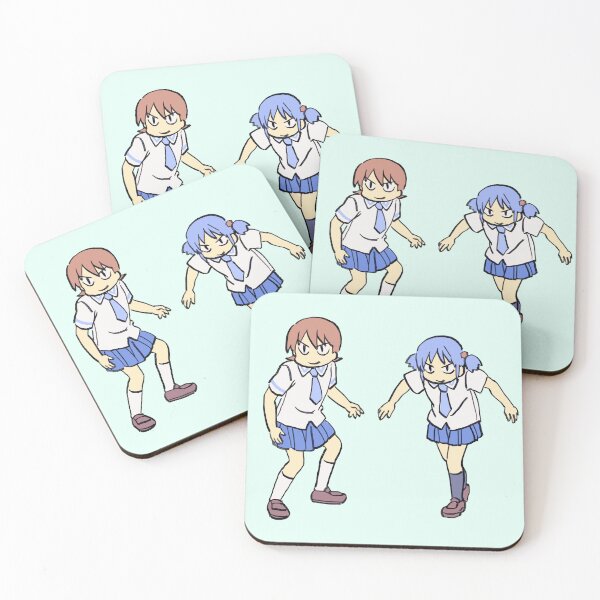Item preview, I draw that scene of tough looking yuuko and mio / funny nichijou meme designed and sold by RansRoom.