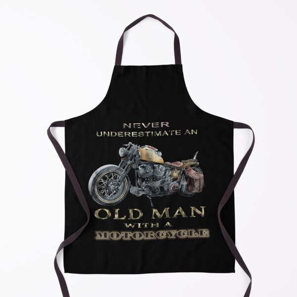 Item preview, Never Underestimate An Old Man With A Motorcycle designed and sold by david parry.
