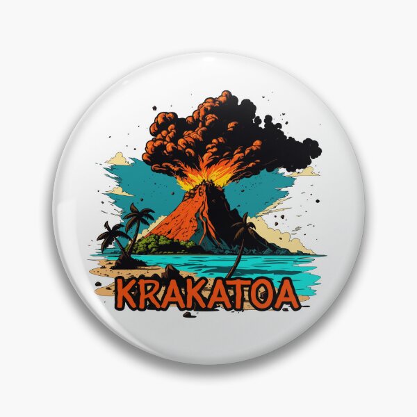 Item preview, Krakatoa Volcano Eruption designed and sold by suwarnaadi.
