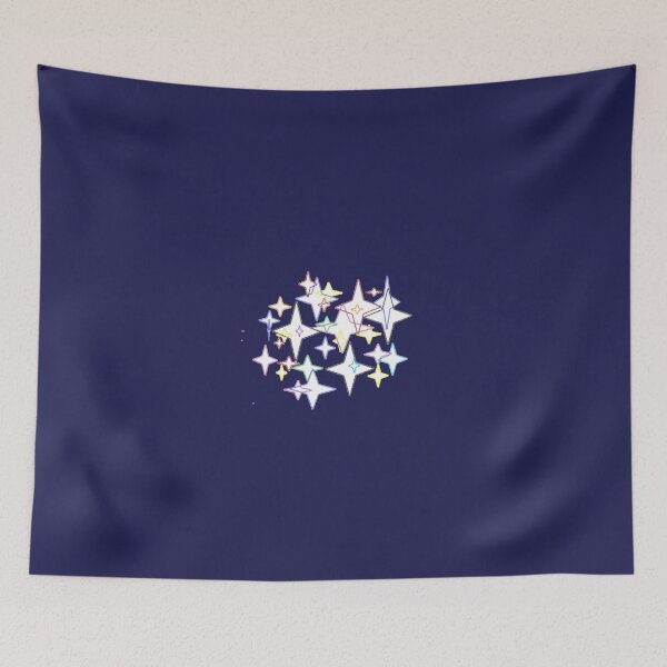 Item preview, Stars Art Minimalist White on Dark designed and sold by DianeBP.
