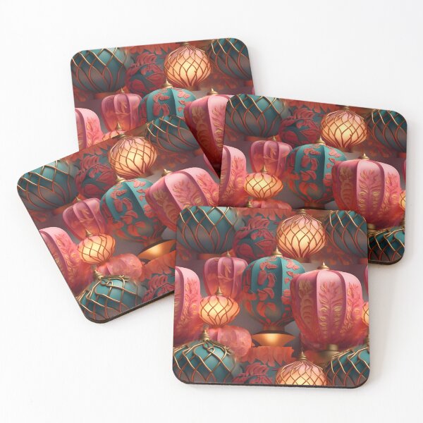 Item preview, Oriental lantern pattern - desert nights designed and sold by FuschDesigns.