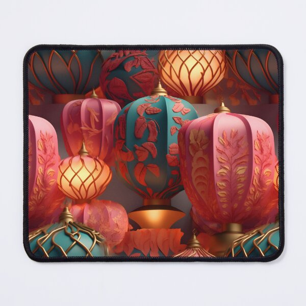 Item preview, Oriental lantern pattern - desert nights designed and sold by FuschDesigns.