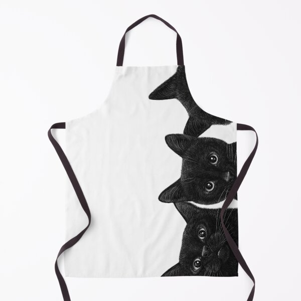 Item preview, Three black cats designed and sold by Valeriya Korenkova Kodamorkovkart.