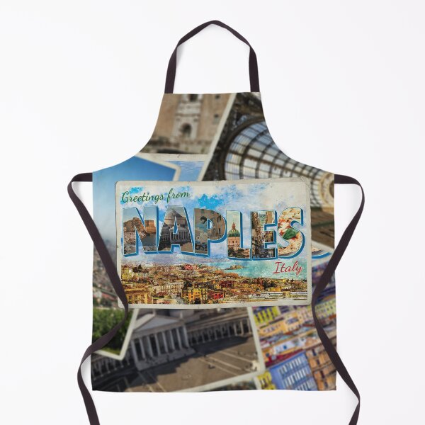 Item preview, Greetings from Naples in Italy Vintage style retro souvenir designed and sold by DeveloperProp0.