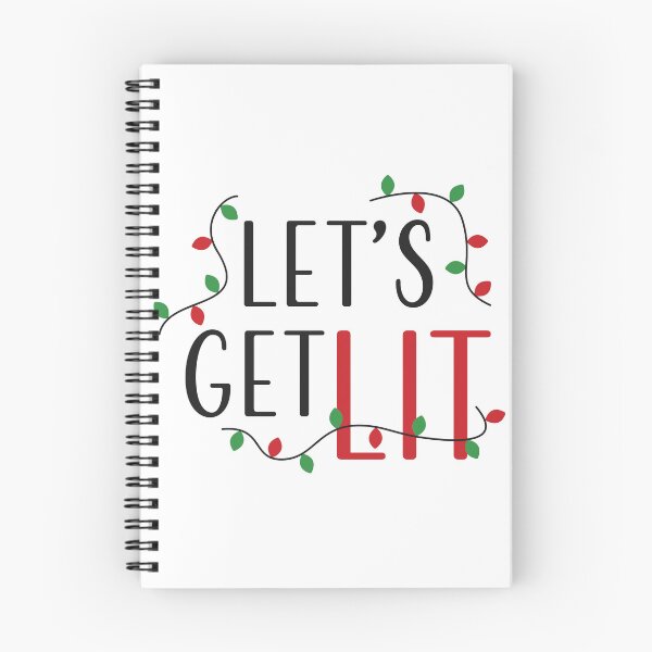 Item preview, Lets Get Lit designed and sold by CraftedWithLove.