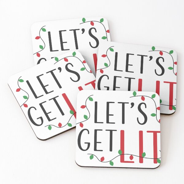 Item preview, Lets Get Lit designed and sold by CraftedWithLove.