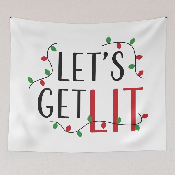 Item preview, Lets Get Lit designed and sold by CraftedWithLove.