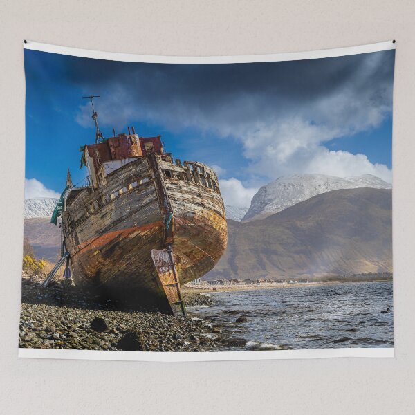Item preview, Corpach Boat Wreck designed and sold by Mark Hume.