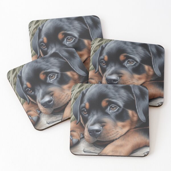 Item preview, Gorgeous Rottweiler Puppy designed and sold by Liljinkzy.