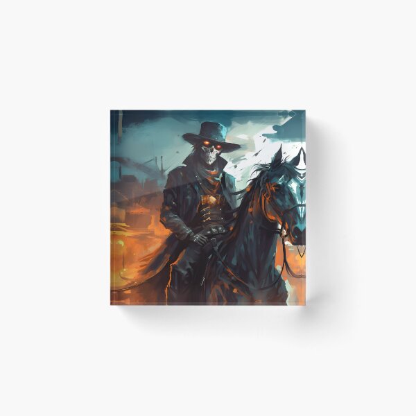 Item preview, Ghost rider - Cowboy designed and sold by Sureshmoksh.