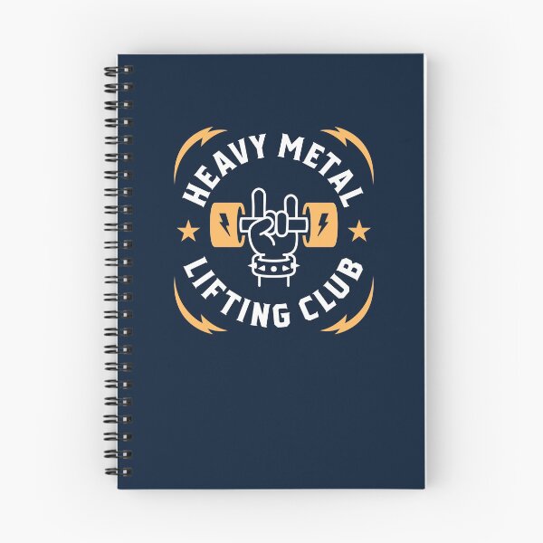 Item preview, Heavy Metal Lifting Club (Yellow) designed and sold by Brogress Project.