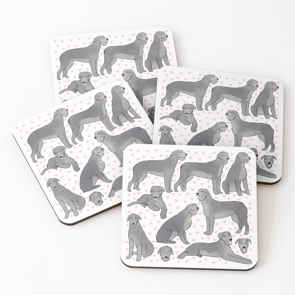 Item preview, Irish wolfhound cute pattern  designed and sold by Yarafantasyart.