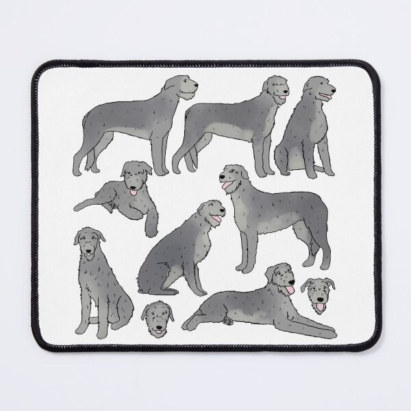 Item preview, Irish wolfhound cute pattern  designed and sold by Yarafantasyart.