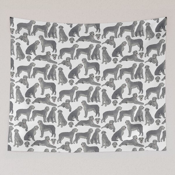 Item preview, Irish wolfhound cute pattern  designed and sold by Yarafantasyart.