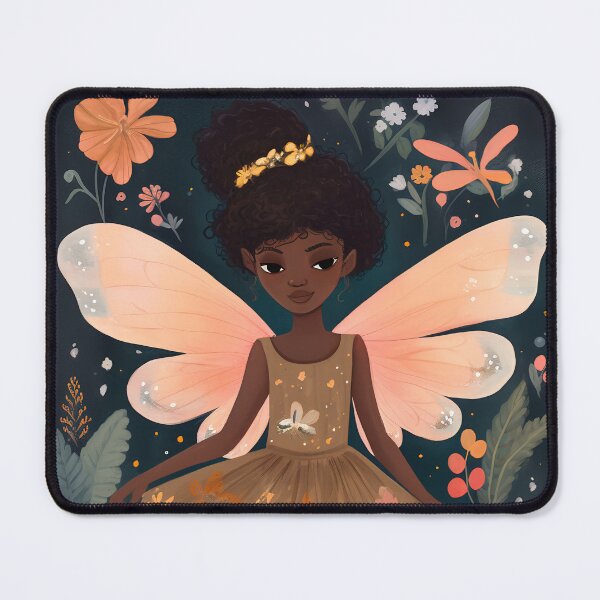 Item preview, Cute Fairy in the Floral Garden1 designed and sold by Red Witch Art.