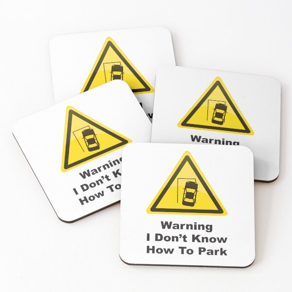 Item preview, Warning I Don't Know How To Park designed and sold by key-creations.