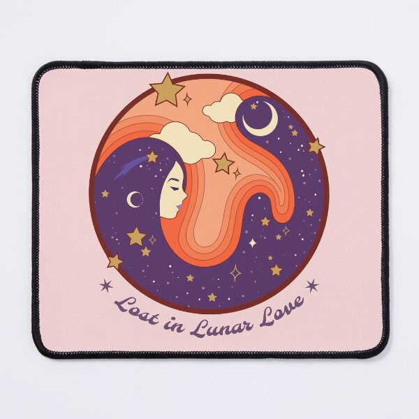 Item preview, Lost in Lunar Love - cosmic artistry and enchanting twinkle designed and sold by ElLocoMus.