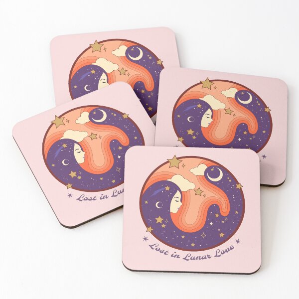 Item preview, Lost in Lunar Love - cosmic artistry and enchanting twinkle designed and sold by ElLocoMus.