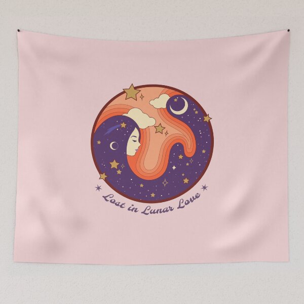 Item preview, Lost in Lunar Love - cosmic artistry and enchanting twinkle designed and sold by ElLocoMus.