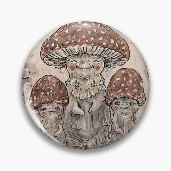 Item preview, Toadstool Mushroom Creature designed and sold by CharlotteGanz.