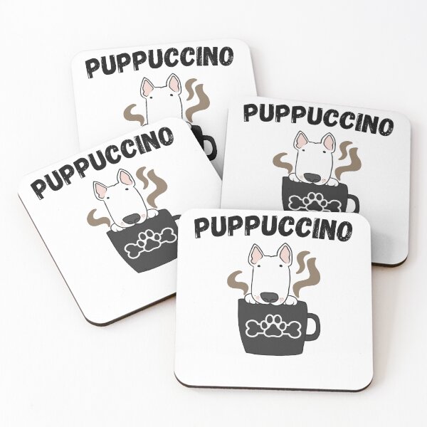 Item preview, Puppuccino bull terrier designed and sold by Loot Locker.