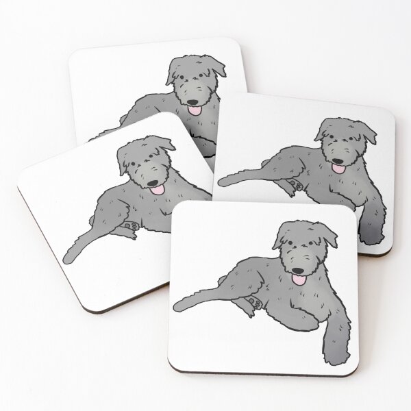 Item preview, Irish wolfhound dog cute illustration  designed and sold by Yarafantasyart.