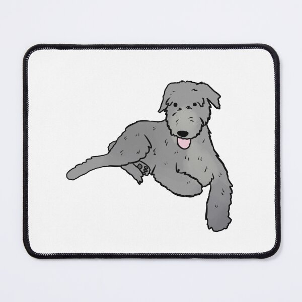 Item preview, Irish wolfhound dog cute illustration  designed and sold by Yarafantasyart.
