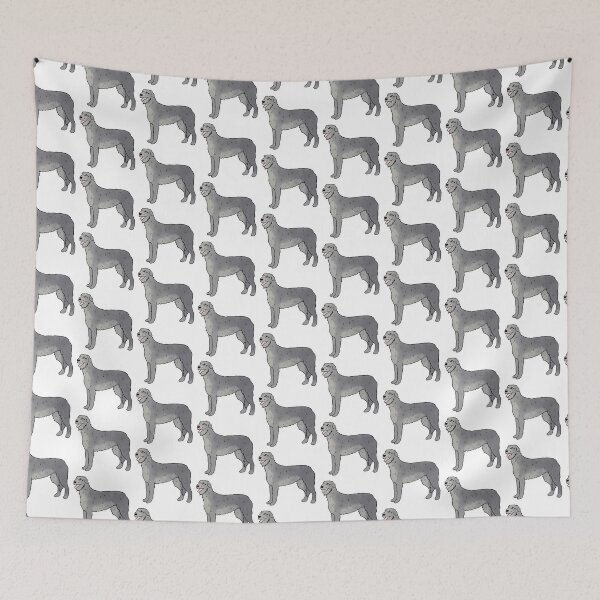 Item preview, Irish wolfhound dog cute illustration  designed and sold by Yarafantasyart.