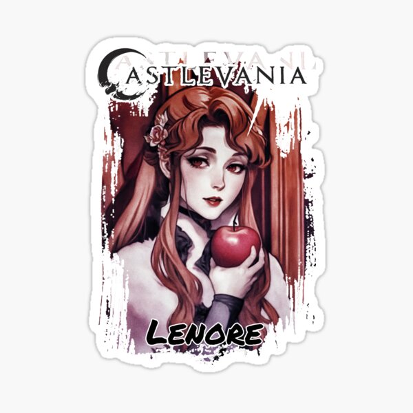 Castlevania - Lenore Sticker