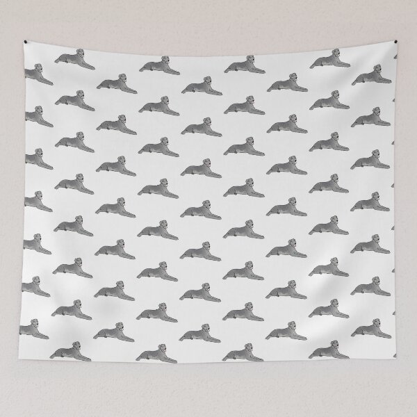 Item preview, Irish wolfhound dog cute illustration  designed and sold by Yarafantasyart.