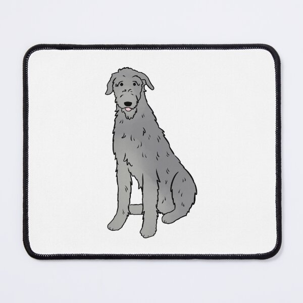 Item preview, Irish wolfhound dog cute illustration  designed and sold by Yarafantasyart.