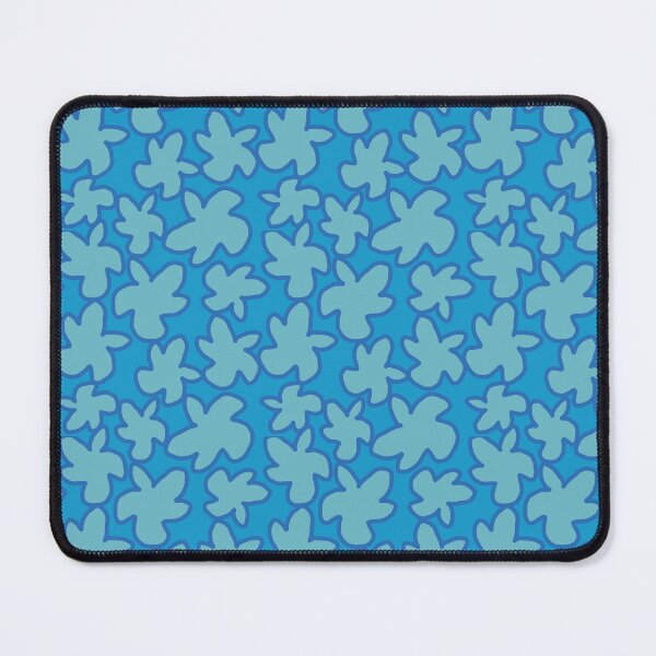 Item preview, Modern Forget Me Nots - Blues designed and sold by Karen Anne Isaksen Glick.