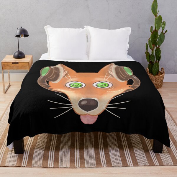 Item preview, Crazy Music Fox painting designed and sold by AK-Hevonen.