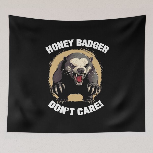 Item preview, Honey Badger Dont Care designed and sold by kudostees.