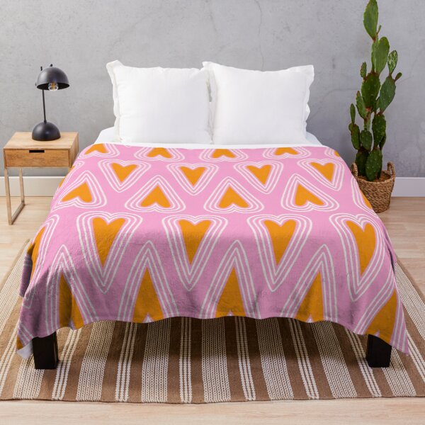 Item preview, Gladys (pink and orange) (groovy love collection) designed and sold by inkblotcreative.