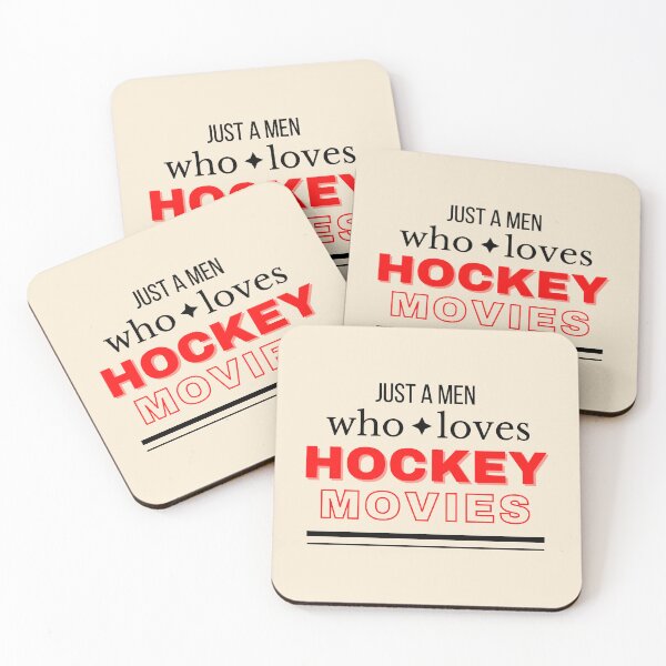 Item preview, Just a Man Who Loves Hockey Movies  designed and sold by DigitalMagShop.