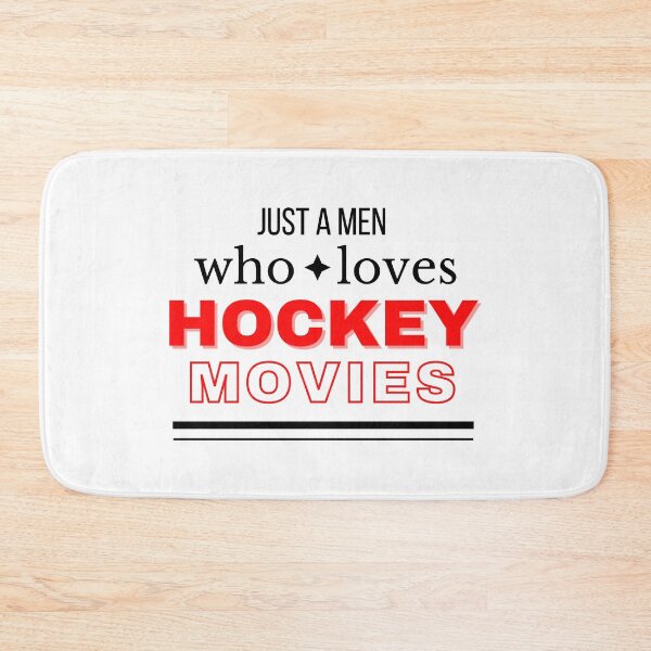 Item preview, Just a Man Who Loves Hockey Movies  designed and sold by DigitalMagShop.