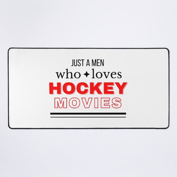 Item preview, Just a Man Who Loves Hockey Movies  designed and sold by DigitalMagShop.