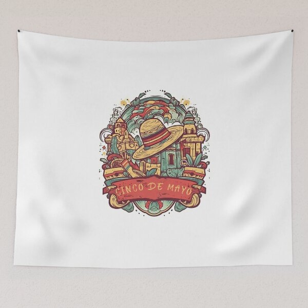 Item preview, fiesta cinco de mayo designed and sold by CanaryCanvas.