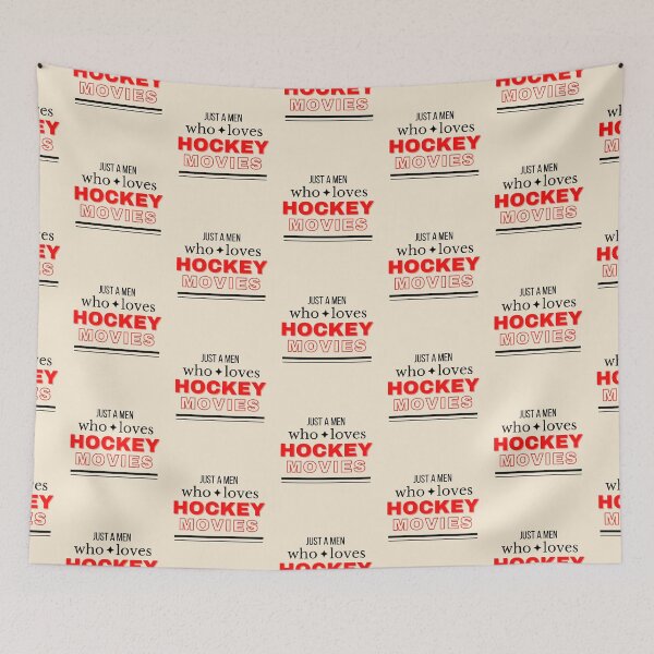 Item preview, Just a Man Who Loves Hockey Movies  designed and sold by DigitalMagShop.