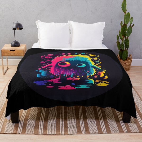 Item preview, "Whimsical Monsters in Vibrant Neon: A Vector Art Series" designed and sold by Mykhailov.
