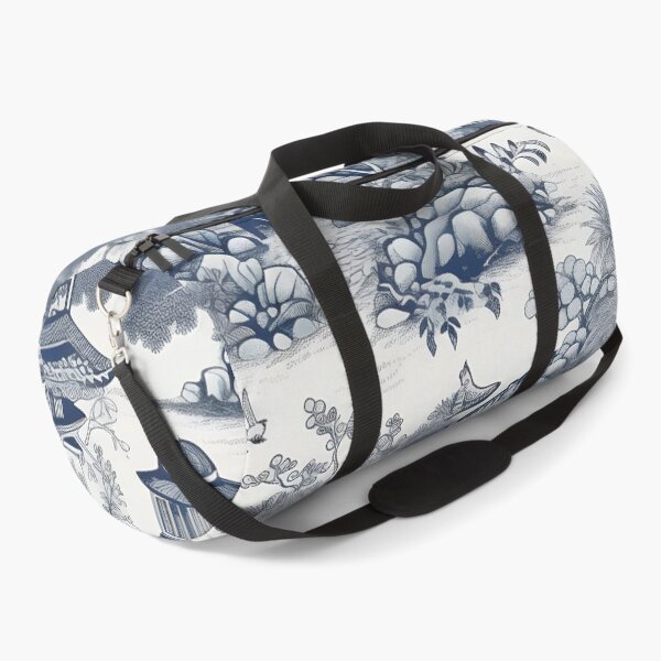 Item preview, Ancient Ming China - Blue and White Chinoiserie - Linen designed and sold by Kentala.