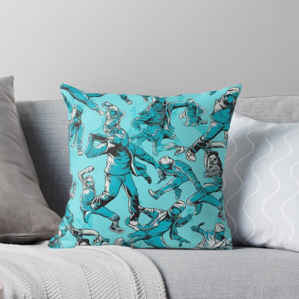 Item preview, Hip Hop Dancers Repeating Pattern Design designed and sold by Juuskus.