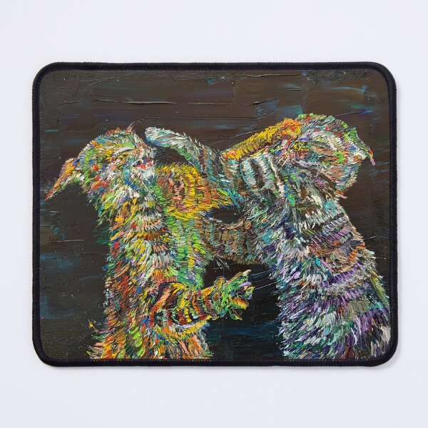 Item preview, TWO CATS FIGHTING .1 designed and sold by lautir.