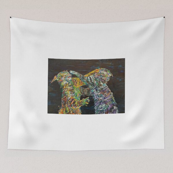 Item preview, TWO CATS FIGHTING .1 designed and sold by lautir.