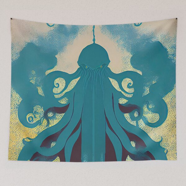 Item preview, Cthulhu Rises! designed and sold by bobbi-gyre.