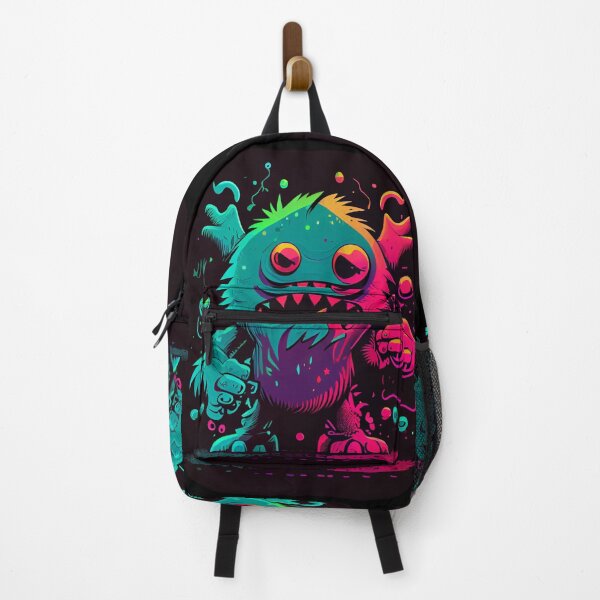 Item preview, "Whimsical Monsters in Vibrant Neon: A Vector Art Series" designed and sold by Mykhailov.